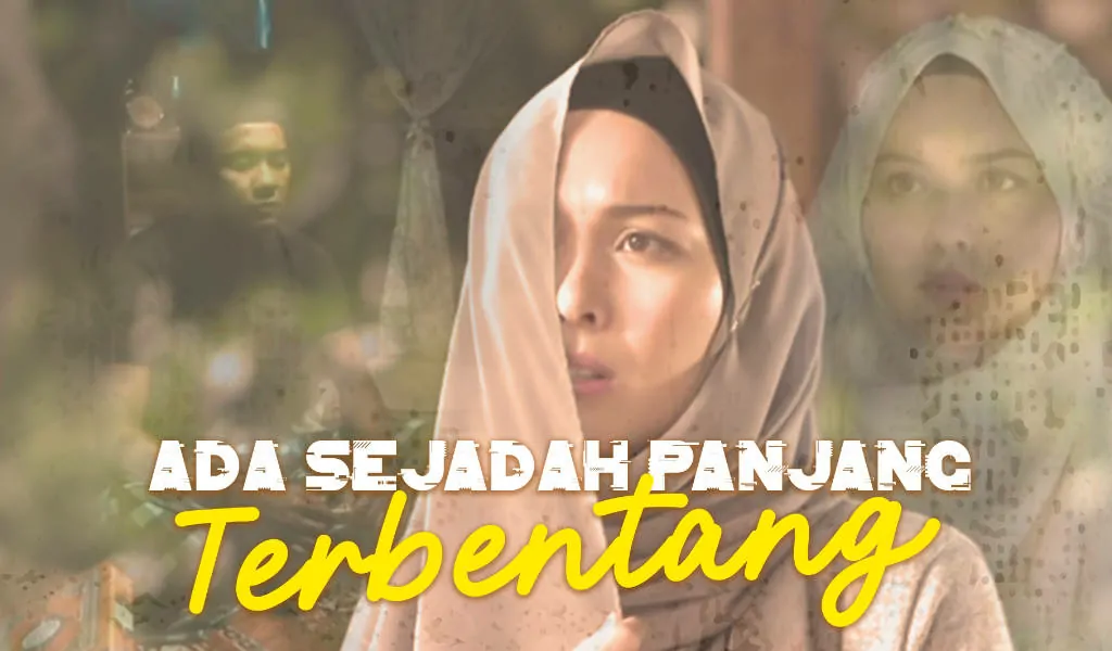 ada sejadah panjang terbentang