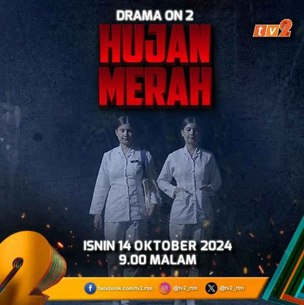 hujan merah